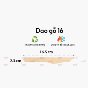 Dao Gỗ Dùng Một Lần 16