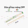 ĐŨA GỖ BỌC OPP 20CM