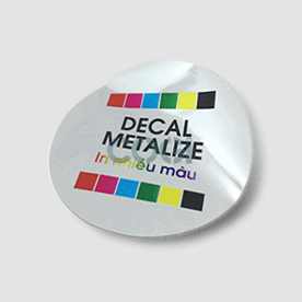 DECAL METALIZE - DECAL XI