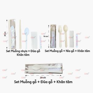 Bộ đồ ăn dùng một lần