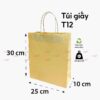 Túi giấy kraft T12