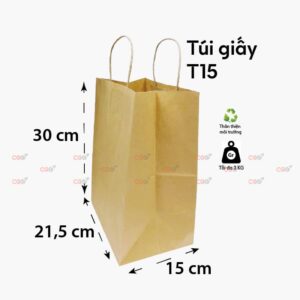Túi giấy kraft T15