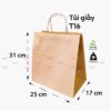 Túi giấy Kraft T16