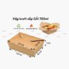 Hộp giấy kraft nắp gài 700ml