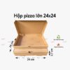 Hộp pizza lớn 24x24