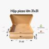 Hộp pizza lớn 31x31