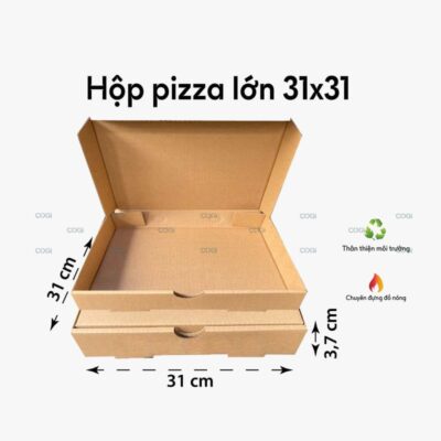 Hộp pizza lớn 31x31