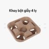Khay Bột Giấy Định Hình 4 Ngăn