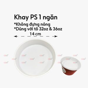 Khay nhựa 1 ngăn