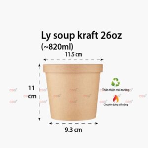 Ly soup kraft 26oz