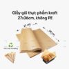 Giấy kraft bọc thực phẩm 27x36cm