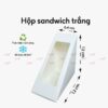 Hộp sandwich trắng