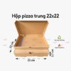 Hộp pizza trung 22x22