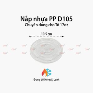 Nắp nhựa PP D105