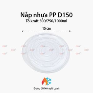 Nắp nhựa PP D150G