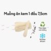 Muỗng ăn kem 1 đầu 7cm